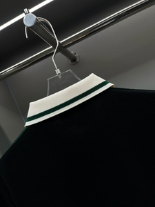 Polo d'été classique à rayures vintage Gu <span class=keywords><strong>cci</strong></span> pour homme, personnalisé avec logo, décontracté, respirant, à manches courtes, vêtements de sport - Product Image 5