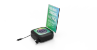 Stasiun Daya Portabel 2025 3-in-1 Pengisi Daya Nirkabel Pengisian Cepat Output 25W untuk Ponsel/iPad-Bersertifikasi CE/FCC/ROHS 3 USB