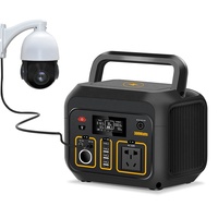 Station d'alimentation portable étanche 24V 12V 300W 500W Mobile Extérieur ABS Type C USB/DC 30W 12-30V Technologie GaN Support Usingwin