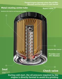 <span class=keywords><strong>Filtre</strong></span> à huile pour Land Cruiser, Sequoia, LX570, 57L, 46L, numéro de modèle 04152-38020 - Product Image 4