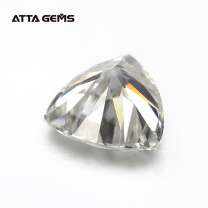 Venta al por mayor VVS1 DEF Color blanco sintético de corte Moissanite diamante - Product Image 4