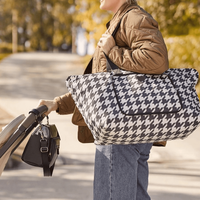 Sac fourre-tout pliable 45L avec logo personnalisé, grande capacité, léger, réutilisable, pour courses, voyages, plage, vente en gros, commande en gros