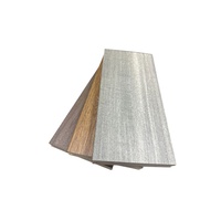 Planches de terrasse en PVC stratifié carrées, modernes, imperméables et durables, pour patios et jardins