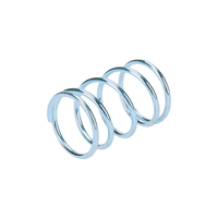 Heli Spring Revêtement de zinc personnalisé Métal galvanisé Acier Acier inoxydable Compression hélicoïdale Bobine hélicoïdale Style Extension libre