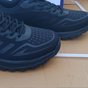 Zapatos Deportivos Negros para Hombre, Suela de Goma Antideslizante, Tacón Bajo, Zapatos de Seguridad Deportivos para Exteriores, Primavera Otoño - Product Image 4