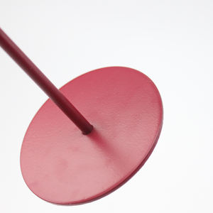 Candelabro de metal con forma de lazo TRUST, candelabros decorativos elegantes para el hogar y soporte para tarros - Product Image 5