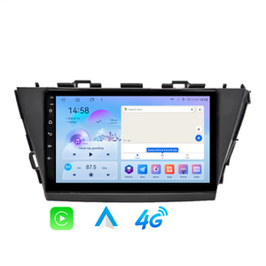 Pantalla táctil DSP RDS de 9 pulgadas, GPS, Carplay, Ayuda de marcha atrás, reproductor de Radio para coche Android para <span class=keywords><strong>Toyota</strong></span> <span class=keywords><strong>Prius</strong></span> <span class=keywords><strong>Plus</strong></span> V Alpha <span class=keywords><strong>2012</strong></span> ~ 2017 - Product Image 1