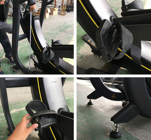 Firstfit cardio 5 niveles de resistencia levantamientos de piernas altas entrenamiento de cadera y piernas stepper curvo deslizamiento rendimiento elíptico entrenador - Product Image 4