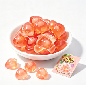 BESTAR Caramelle Gommose Morbide a Forma di Sfera 3D con Succo di Frutta, Ripiene, <span class=keywords><strong>Dolci</strong></span> e Sbucciabili, Snack in Sacchetto - Product Image 6