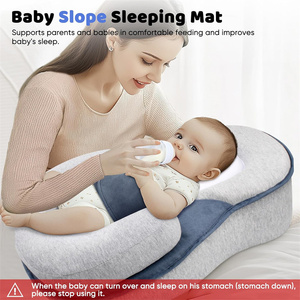 Almohada de <span class=keywords><strong>Cuna</strong></span> Multifuncional <span class=keywords><strong>para</strong></span> Bebés, Relleno de Espuma Antibacteriana, Material de Poliéster/Algodón, <span class=keywords><strong>para</strong></span> Alimentación con Biberón - Product Image 4