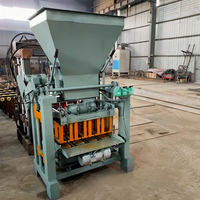 Machines de fabrication de briques creuses semi-automatiques à petite échelle, machines de fabrication de blocs de béton, machines de production de blocs de ciment
