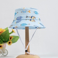 Sombrero de Verano Estampado WD-A61, Colorido y Lindo para Bebés Niños y Niñas