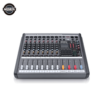 MORIN LS802 Mixeur pour Contrôleur Dj 8 Canaux/Console Audio Mixeur pour Équipement Sonore