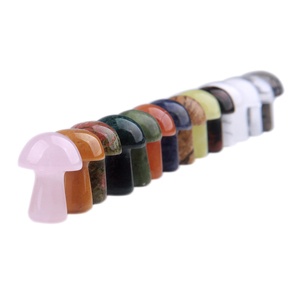 Dễ thương tinh thể tự nhiên đá quý Nấm - Product Image 4