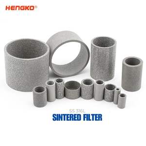 Tubo Filtrante in Polvere Metallica Sinterizzata Microporosa HENGKO, Filtro Idraulico ad Alta Pressione, Altri Materiali Filtranti - Product Image 1