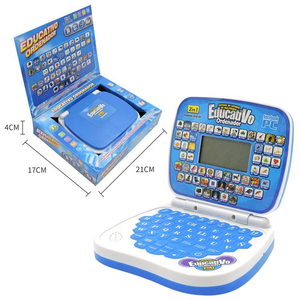 Computer Giocattolo Educativo per Bambini 2026, Tablet Intelligente in Plastica per l'Apprendimento di Spagnolo e Inglese con Mouse - Product Image 5