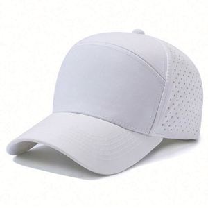 Casquette de camionneur pour homme à 7 panneaux de haute qualité BSCI, personnalisable avec logo, perforée au laser, pour l'extérieur, vente en gros - Product Image 3