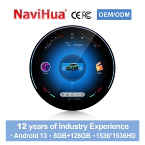 Navihua Android 13 CarPlay Multimedia Car Stereo for BMW MINI F54/F55/F56/F60 12 Inch Digital LCD Instrument Cluster - Product Image 1