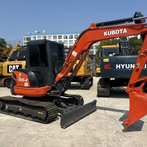 รถขุดไฮดรอลิก Kubota มือสองจาก U55-4แท้รถขุดขนาดเล็กหางเป็นศูนย์ - Product Image 1