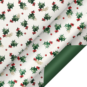 New Design Spring Floral Printed 80gsm Coated <b>Paper</b> Wrapping <b>Paper</b> 76CM <b>Paper</b> <b>Roll</b> for Daily Gift & Flower Wrapping - Product Image 2