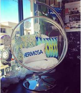 ขายร้อนหรูหราแกว่งแขวนเก้าอี้ห้องนั่งเล่นเก้าอี้เก้าอี้อะคริลิคฟองทองไข่เก้าอี้สวนกลางแจ้ง - Product Image 6