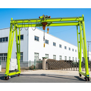 5 Ton 10 Ton 20 Ton Double Girder Small Mobile Gantry Crane Mini Portable Gantry Crane for Workshop Lifting - Product Image 3
