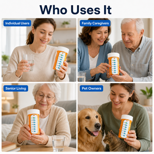Etiqueta Recordatorio de Medicamentos Semanal Mayorista de Gran Demanda, Sin BPA, con Bucle <span class=keywords><strong>El</strong></span>ástico Adhesivo, Gadget Popular <span class=keywords><strong>para</strong></span> <span class=keywords><strong>el</strong></span> Cuidado Diario - Product Image 1