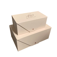 Boîte cadeau magnétique de luxe personnalisée de haute qualité avec logo, boîte en papier rigide pliable et recyclable, ruban, OEM, vente en gros