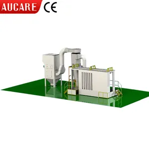 Máquina de recubrimiento electrostático Recubrimiento de polvo metálico y línea de producción de pintura en polvo eléctrico