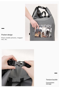 Bolsas de lavandería plegables para baño, bolsa de almacenamiento de ropa sucia con hombro - Product Image 4