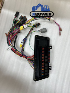 Xpower 163-6740 1636740 Fuse Box Wiring <b>Harness</b> Assembly for 320C 320CL Excavator Parts - Product Image 2