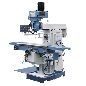 X6336 TTMC Vertical and Horizontal Turret Milling Machine, Automatic Feed Millihg Machine with High Speed