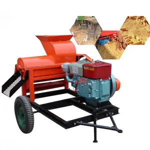 Manual Hand Pto Crank Boekweit Kernel Rijst Koffieboon Grond Noten Maïs Dorsmachine Maïs Cob Sheller Voor Verkoop In Nigeria kenia