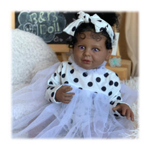 Carro de madera Arte Hombres Marcas Sorpresa Mono Miniaturas Cochecito Plato Navidad Nacimiento <span class=keywords><strong>Reborn</strong></span> Baby Doll - Product Image 1