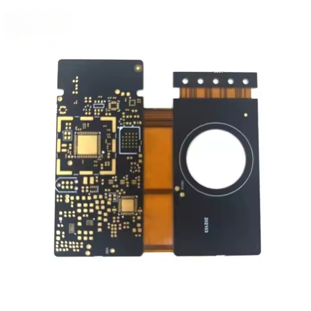 High Quality 1-14 Layer Rigid-Flex Flexible PCB Prototype FR4/Polyimide Material Fast Service Custom 94V-0 ROHS Compliant No MOQ
