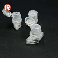 Bouchon à bec verseur en PP de 7,8 mm, écologique, de qualité alimentaire, réutilisable et anti-fuite, pour applications cosmétiques et sachets de lait (vente en gros)
