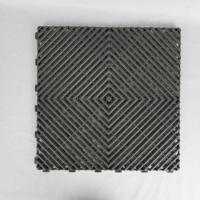 Dalles de sol en plastique modulaires emboîtables robustes anti-âge pour showroom automobile, véranda, serre et garage