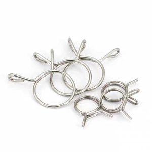 Abrazadera de Manguera de Acero Inoxidable de Precisión Hongyan, Forma Especial, Resorte Flexible, Ajustable, para Uso Automotriz, Carga de <span class=keywords><strong>40</strong></span> lb - Product Image 1