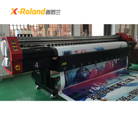 Printer Inkjet UV M-World 3.2 meter dengan Head Xp600/I3200U1 untuk Pencetakan Tabung & Tagihan