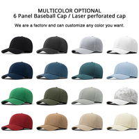 Gorra de Béisbol Deportiva Impermeable con Logotipo Personalizado, Gorra de Golf con Orificios Perforados con Láser, 5 Paneles, 100% Poliéster, Deportiva, Unisex