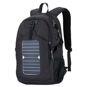 高品质太阳能充电器背包移动设备USB充电大容量背包徒步野营背包
