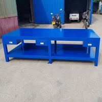 Console d'assemblage et d'entretien pour atelier, table d'opération en acier pour monteur, personnalisation multi-spécifications