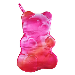 Decorazioni in Raso Morbido, Calze Natalizie per Bambini con Stampa a Trasferimento Termico per Confezioni di Caramelle - Product Image 1