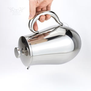 1L Grande Capacité Presse Française Lave-Vaisselle 18/8 Acier Inoxydable Double Paroi Isolé Presse <span class=keywords><strong>Filtre</strong></span> Pichet Thé <span class=keywords><strong>Cafetière</strong></span> - Product Image 2