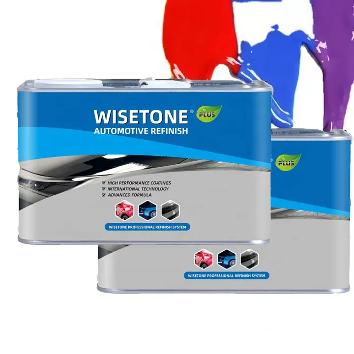 Wisetone เคลือบใสแห้งเร็วสุดสําหรับสีรถยนต์รถยนต์ สีทรายรถยนต์มันวาวสูง