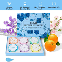 Traitement de spa à domicile Aroma Therapy Fortement parfumé Vapeurs de douche Lot de 6 comprimés de douche d'aromathérapie aux huiles essentielles