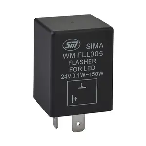 자동 LED 자동점멸장치 2 pin 12v 24v 자동 우회 신호 WM FLL005 를 위한 자동 자동점멸장치 릴레이