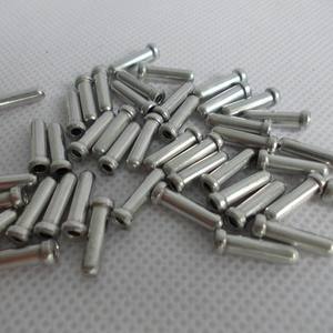 Bicycle Brake Cable <b>Caps</b> Aluminum Silver Rust Resistant For <b>Mountain</b> Bike Accessories - Product Image 2