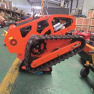 CE Certified Crawler <b>Grass</b> <b>Cutting</b> Lawn Mower Cordless 24V Remote Control High Productivity Agricultural Gearbox Motor - Product Image 3