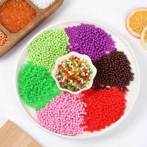 Mini Artificial Colorful Taro Balls, Simulated Food, Small Sweet Dumplings, <strong>Sago</strong> Jelly Diy Toy Accessories For Bubble Tea - Product Image 4